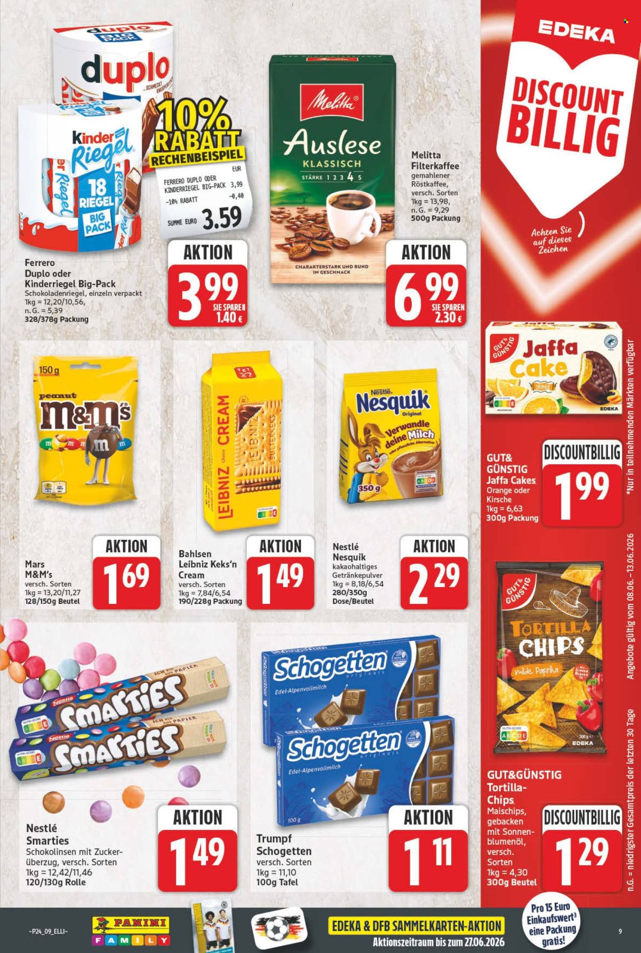 Leták Edeka - 8.6.2026 - 13.6.2026. Strana 9