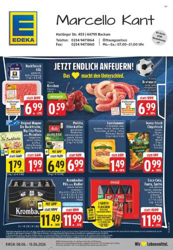 Prospekte Edeka - 8.06.2026 - 13.06.2026.