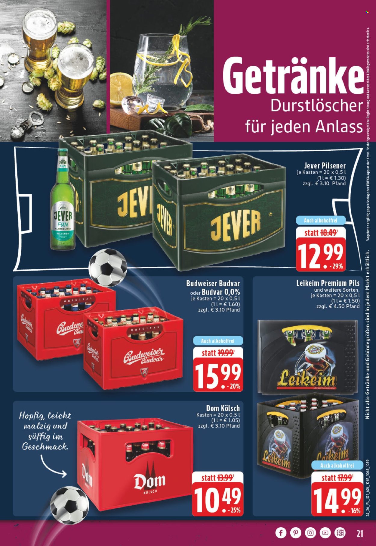 Leták Edeka - 8.6.2026 - 13.6.2026. Strana 23