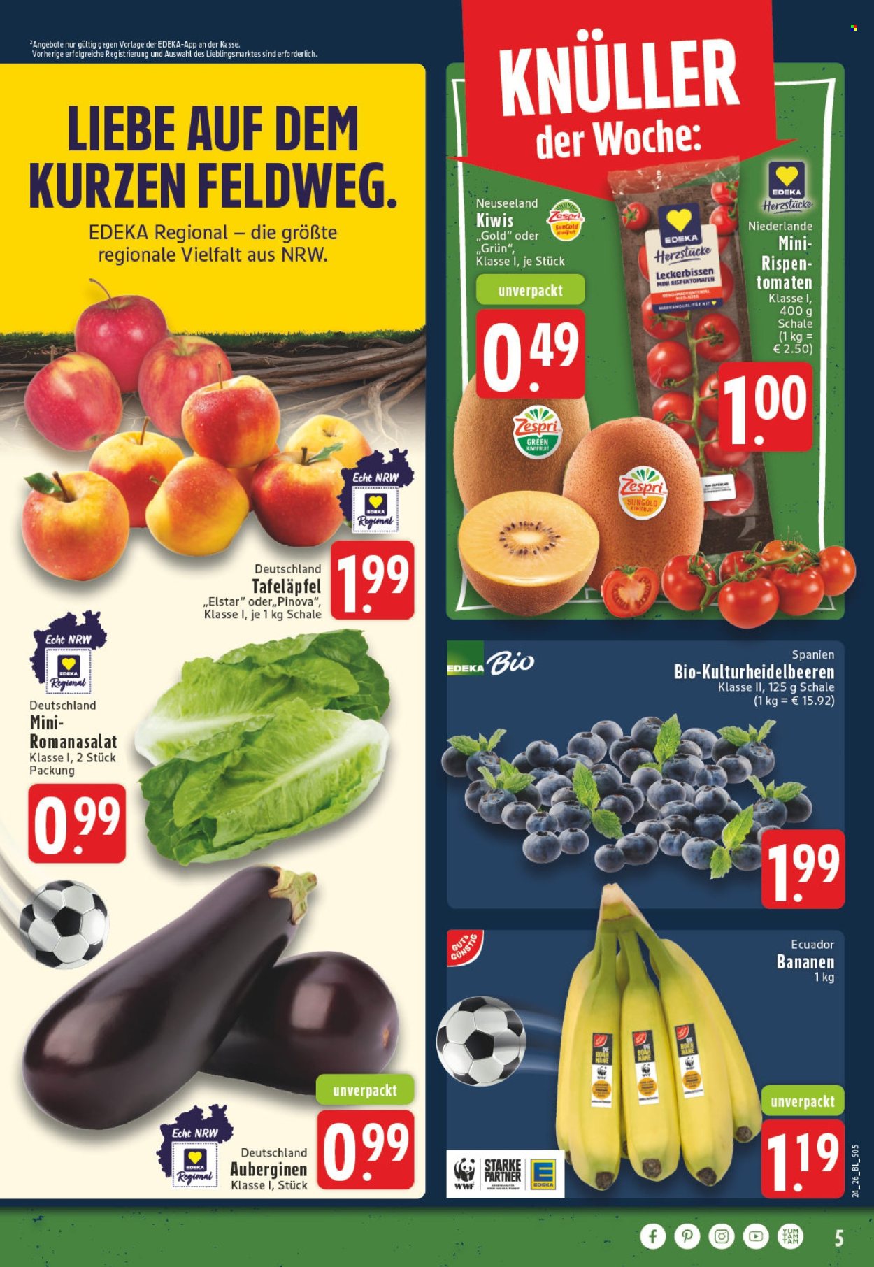 Leták Edeka - 8.6.2026 - 13.6.2026. Strana 5