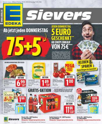 Leták Edeka - 8.6.2026 - 13.6.2026.
