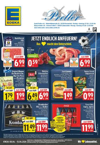 Prospekte Edeka - 8.06.2026 - 13.06.2026.