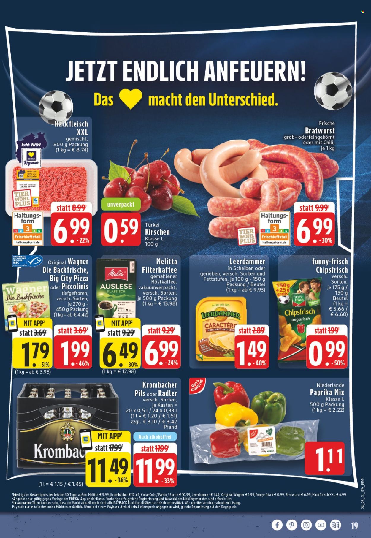 Leták Edeka - 8.6.2026 - 13.6.2026. Strana 21