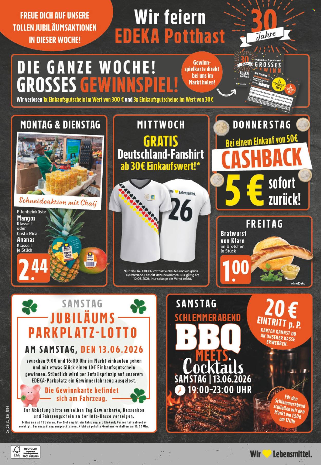 Leták Edeka - 8.6.2026 - 13.6.2026. Strana 26