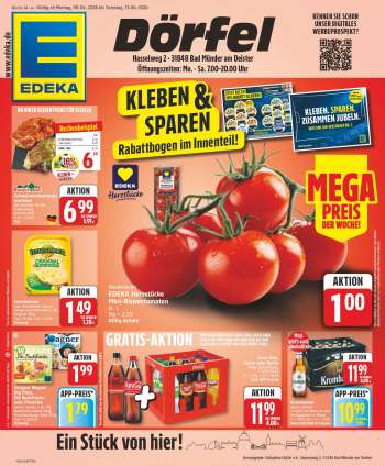 Prospekte Edeka - 8.06.2026 - 13.06.2026.