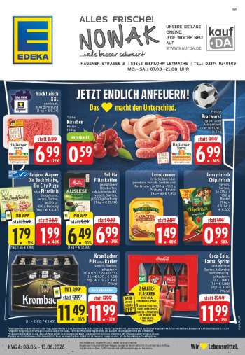 Prospekte Edeka - 8.06.2026 - 13.06.2026.
