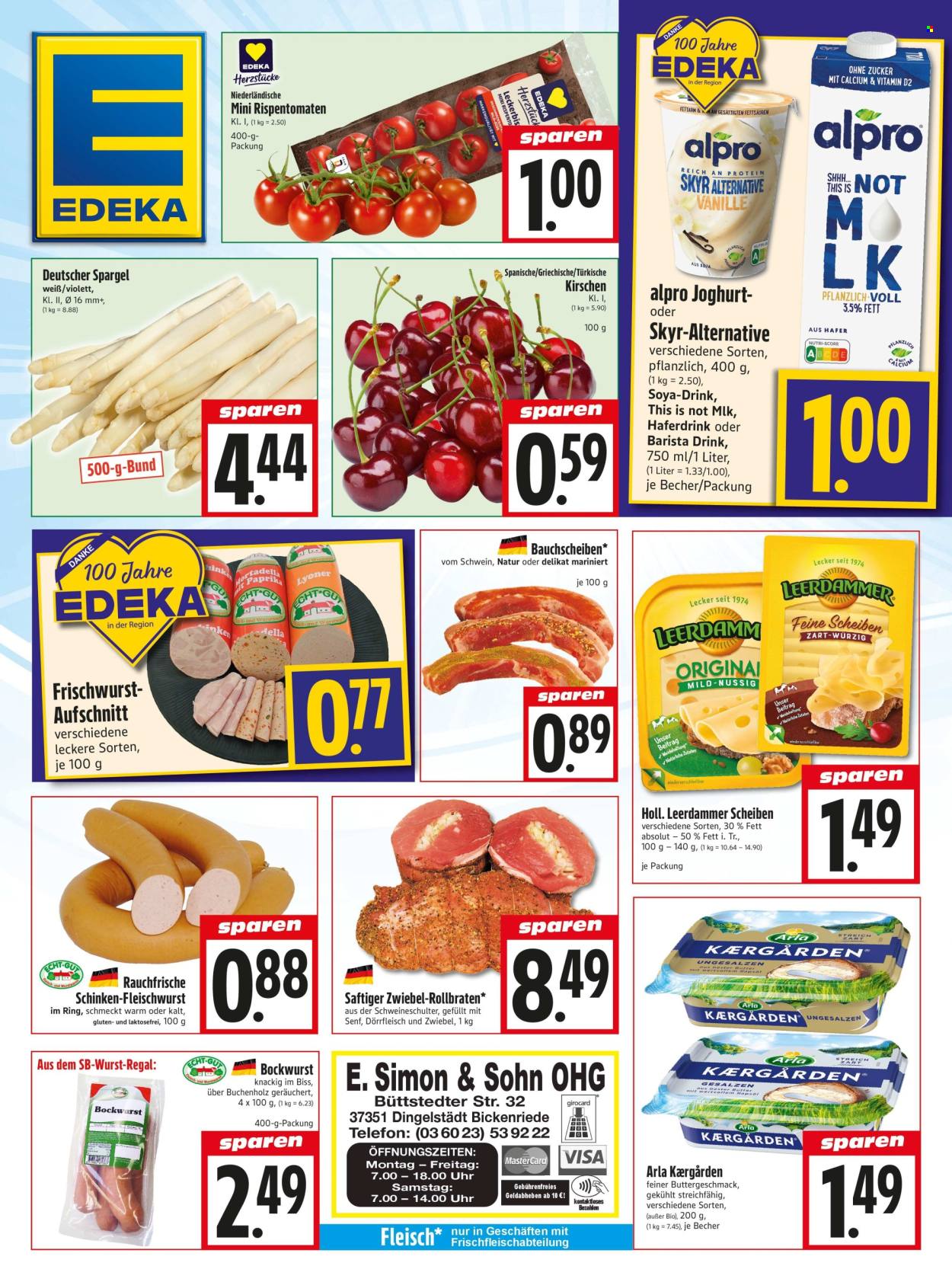 Leták Edeka - 8.6.2026 - 13.6.2026. Strana 1