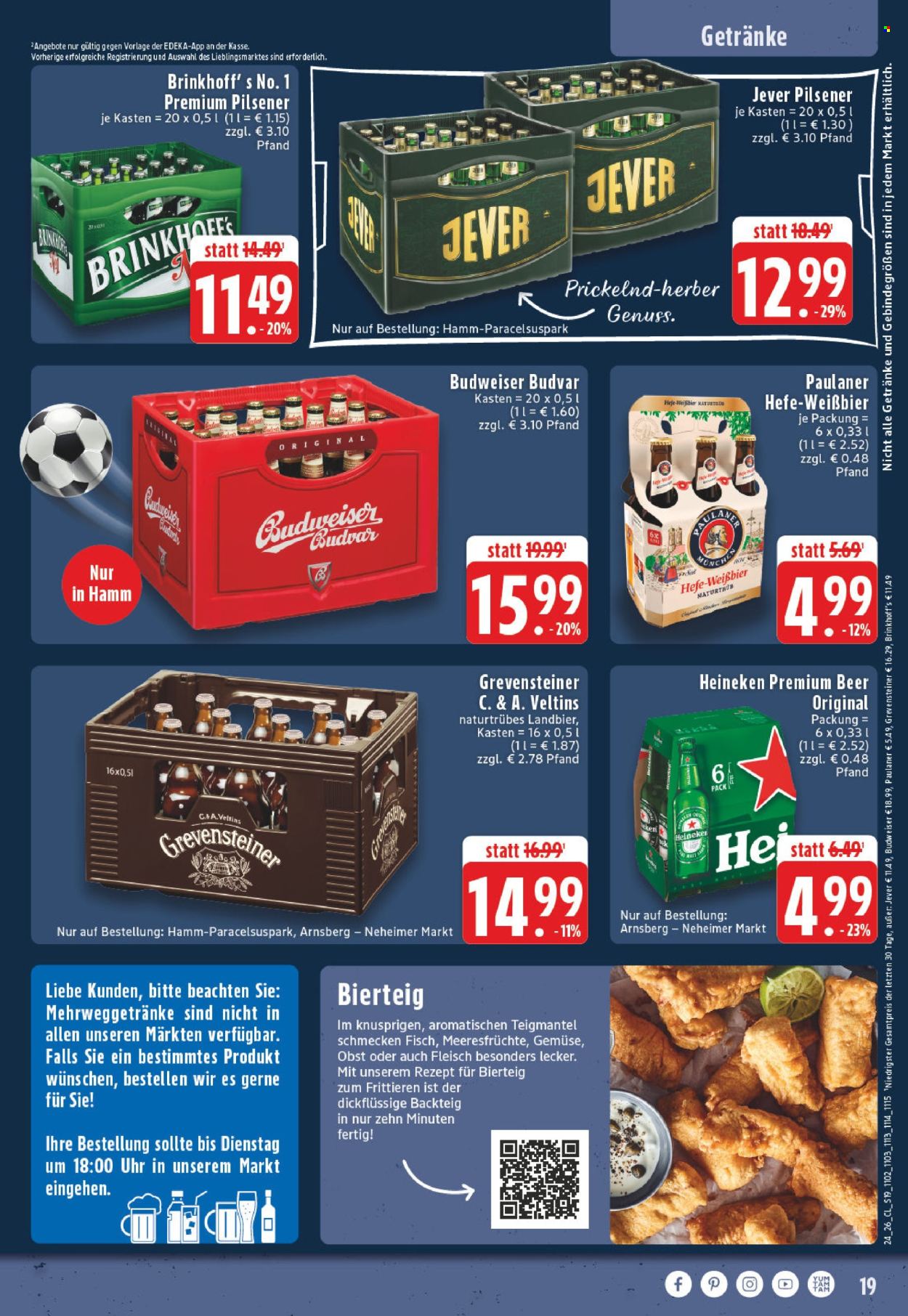 Leták Edeka - 8.6.2026 - 13.6.2026. Strana 21