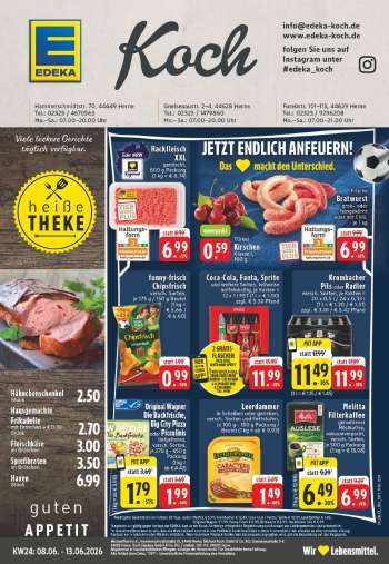 Prospekte Edeka - 8.06.2026 - 13.06.2026.
