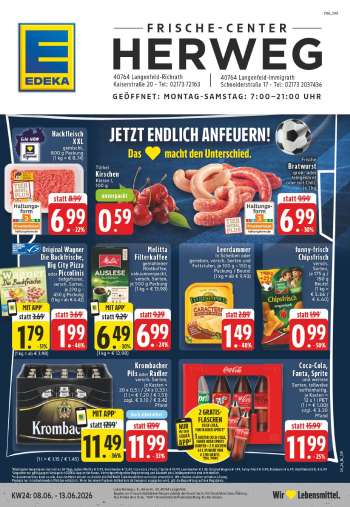 Prospekte E center - 8.06.2026 - 13.06.2026.