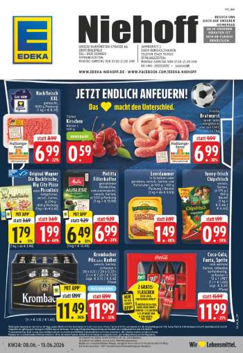Prospekte Edeka - 8.06.2026 - 13.06.2026.