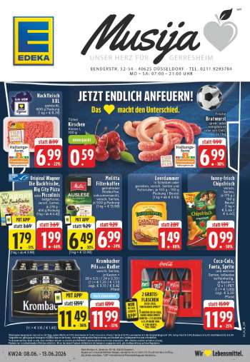 Prospekte Edeka - 8.06.2026 - 13.06.2026.
