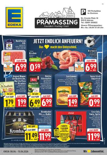 Prospekte Edeka - 8.06.2026 - 13.06.2026.
