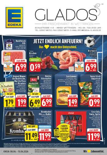 Prospekte Edeka - 8.06.2026 - 13.06.2026.