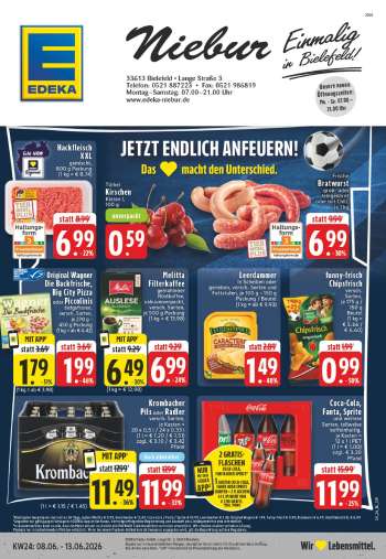 Prospekte Edeka - 8.06.2026 - 13.06.2026.
