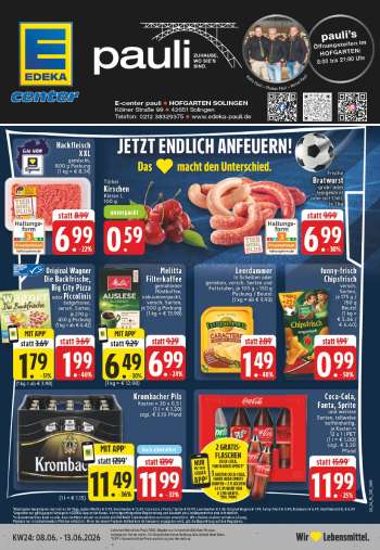 Prospekte E center - 8.06.2026 - 13.06.2026.