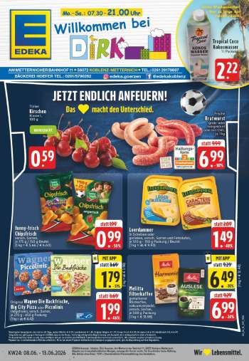 Prospekte Edeka - 8.06.2026 - 13.06.2026.