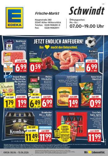 Prospekte Edeka - 8.06.2026 - 13.06.2026.