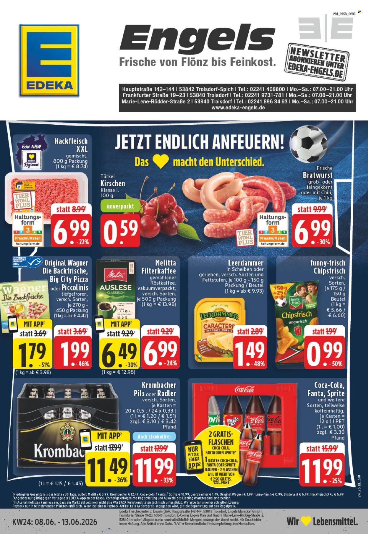 Leták Edeka - 8.6.2026 - 13.6.2026. Strana 1