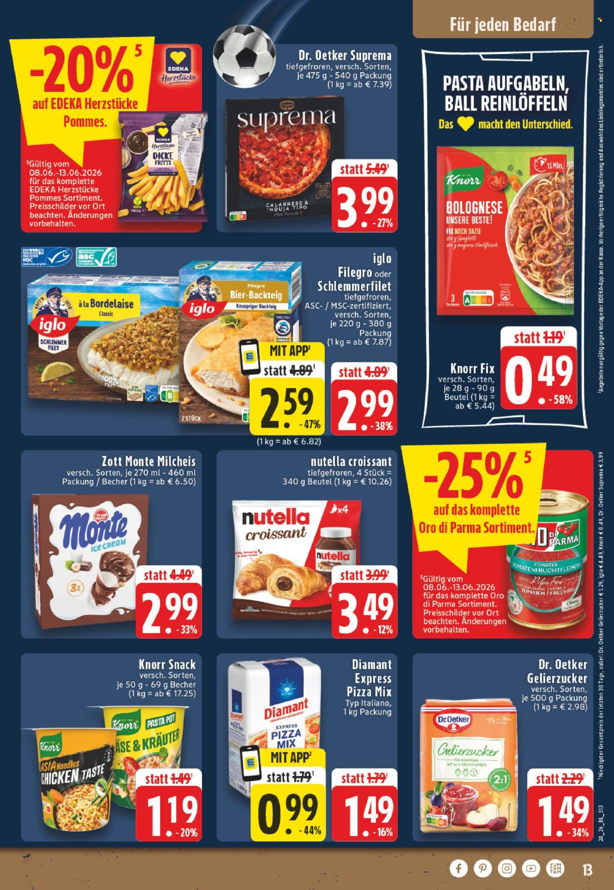 Leták Edeka - 8.6.2026 - 13.6.2026. Strana 15