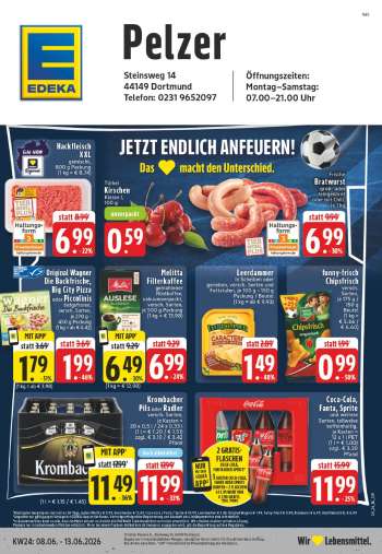 Prospekte Edeka - 8.06.2026 - 13.06.2026.