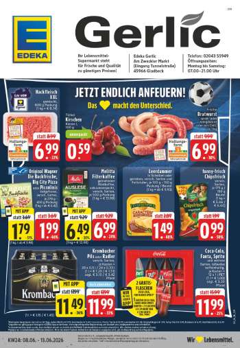 Prospekte Edeka - 8.06.2026 - 13.06.2026.