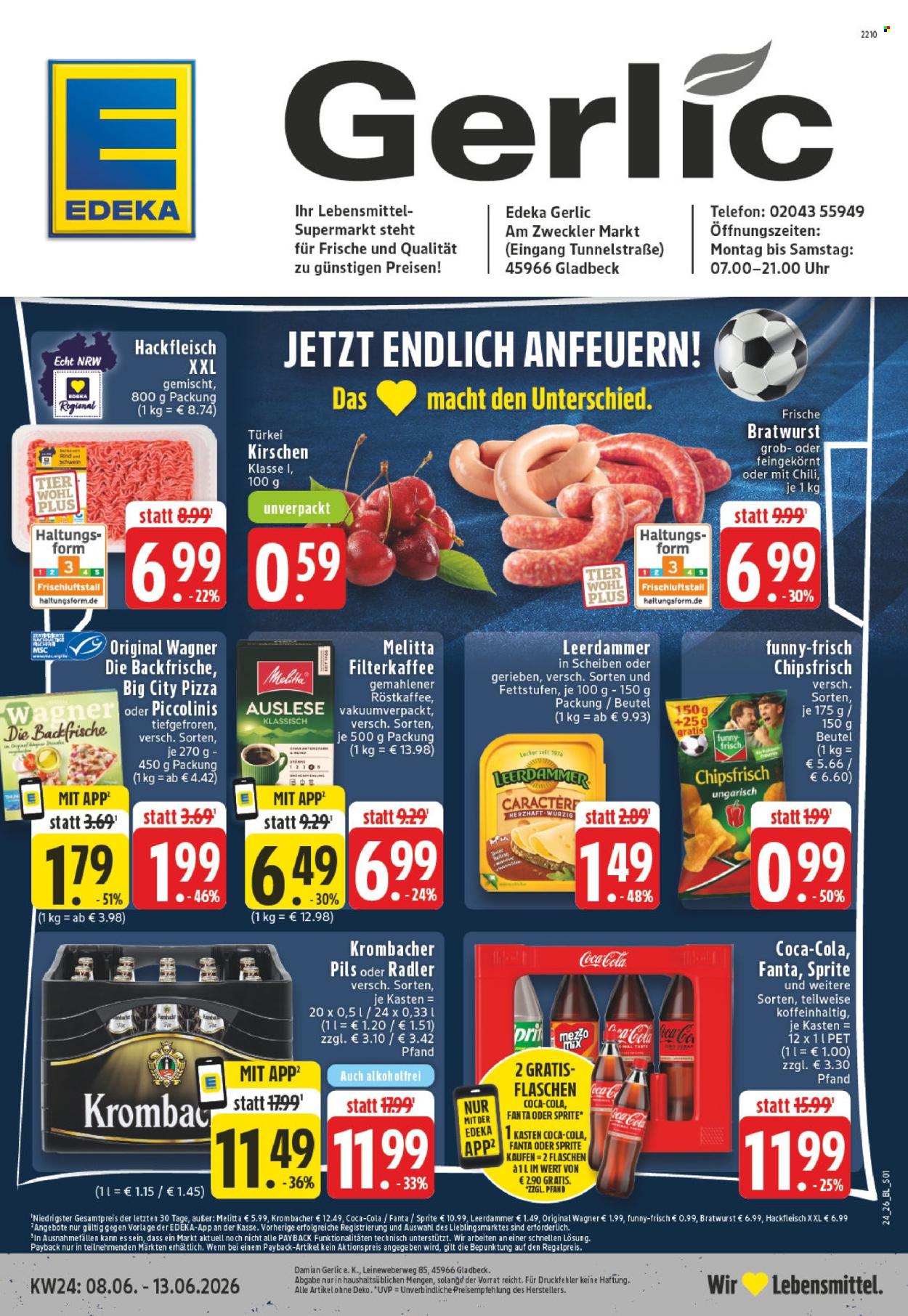 Leták Edeka - 8.6.2026 - 13.6.2026. Strana 1