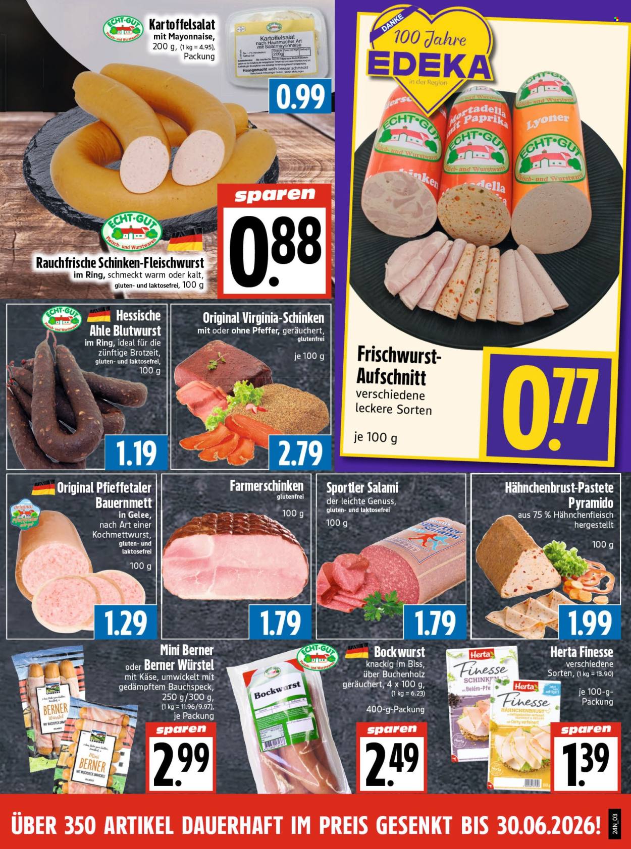 Leták Edeka - 8.6.2026 - 13.6.2026. Strana 3