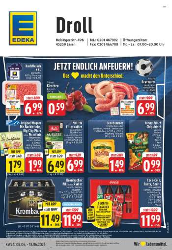 Prospekte Edeka - 8.06.2026 - 13.06.2026.