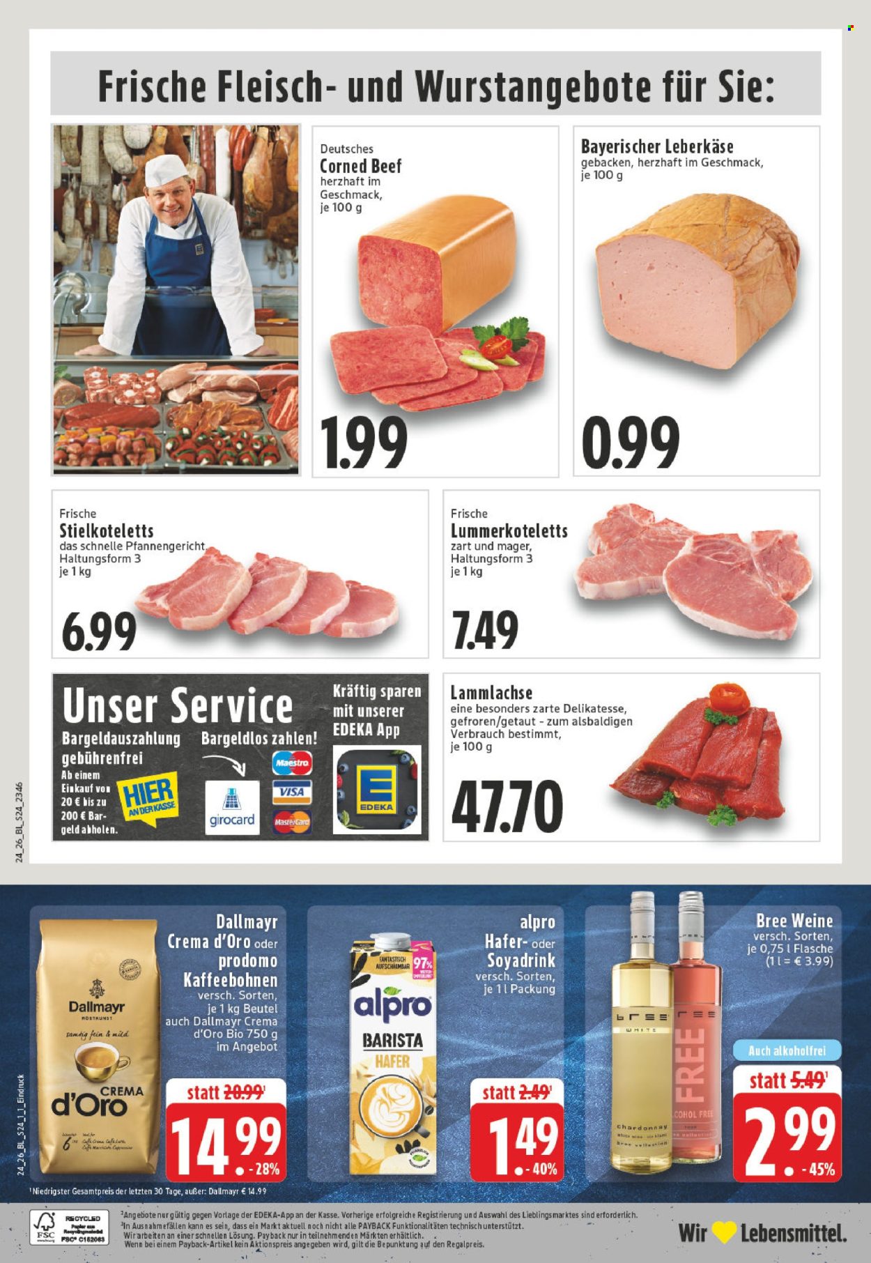 Leták Edeka - 8.6.2026 - 13.6.2026. Strana 26