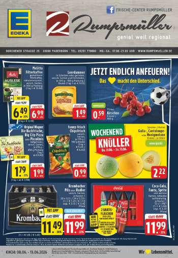 Prospekte Edeka - 8.06.2026 - 13.06.2026.
