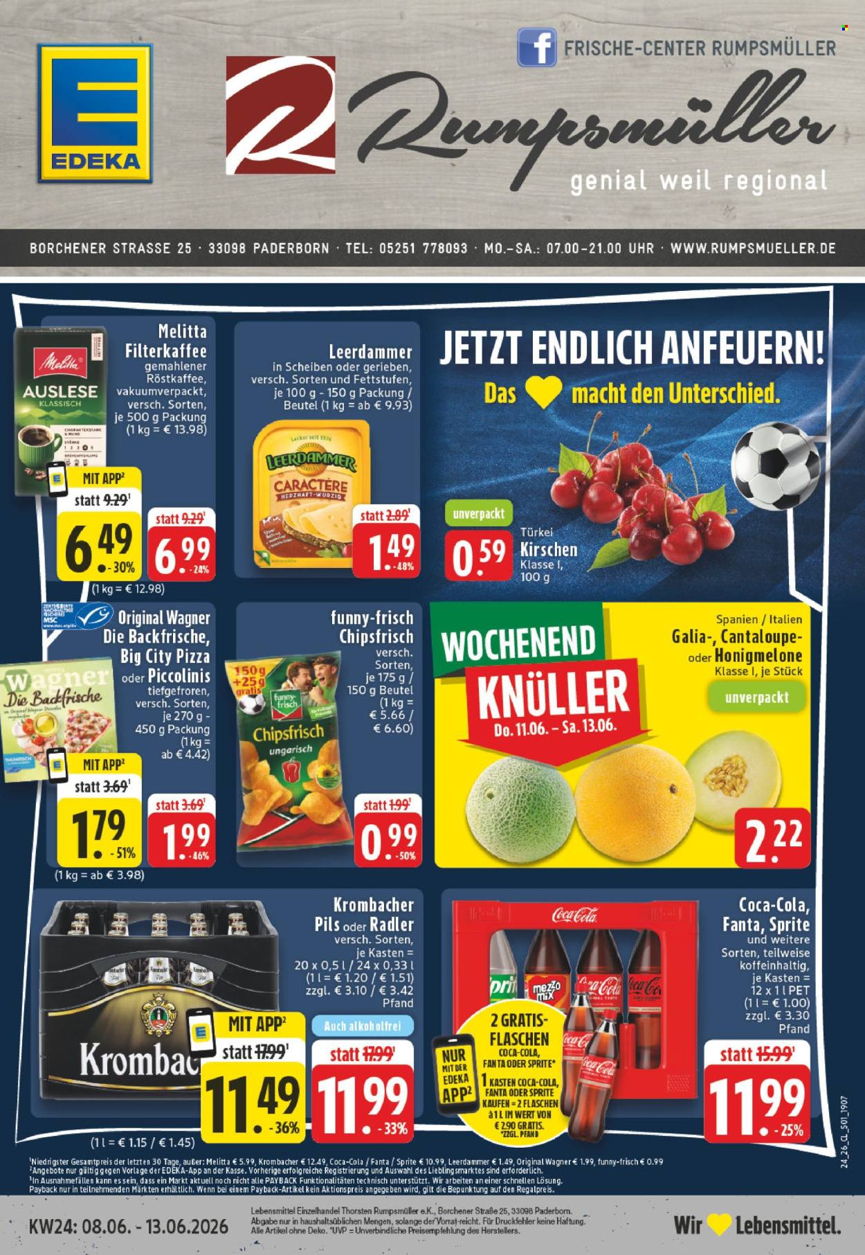 Leták Edeka - 8.6.2026 - 13.6.2026. Strana 1