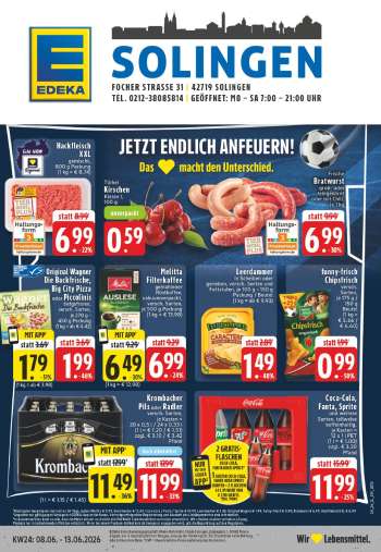 Prospekte Edeka - 8.06.2026 - 13.06.2026.
