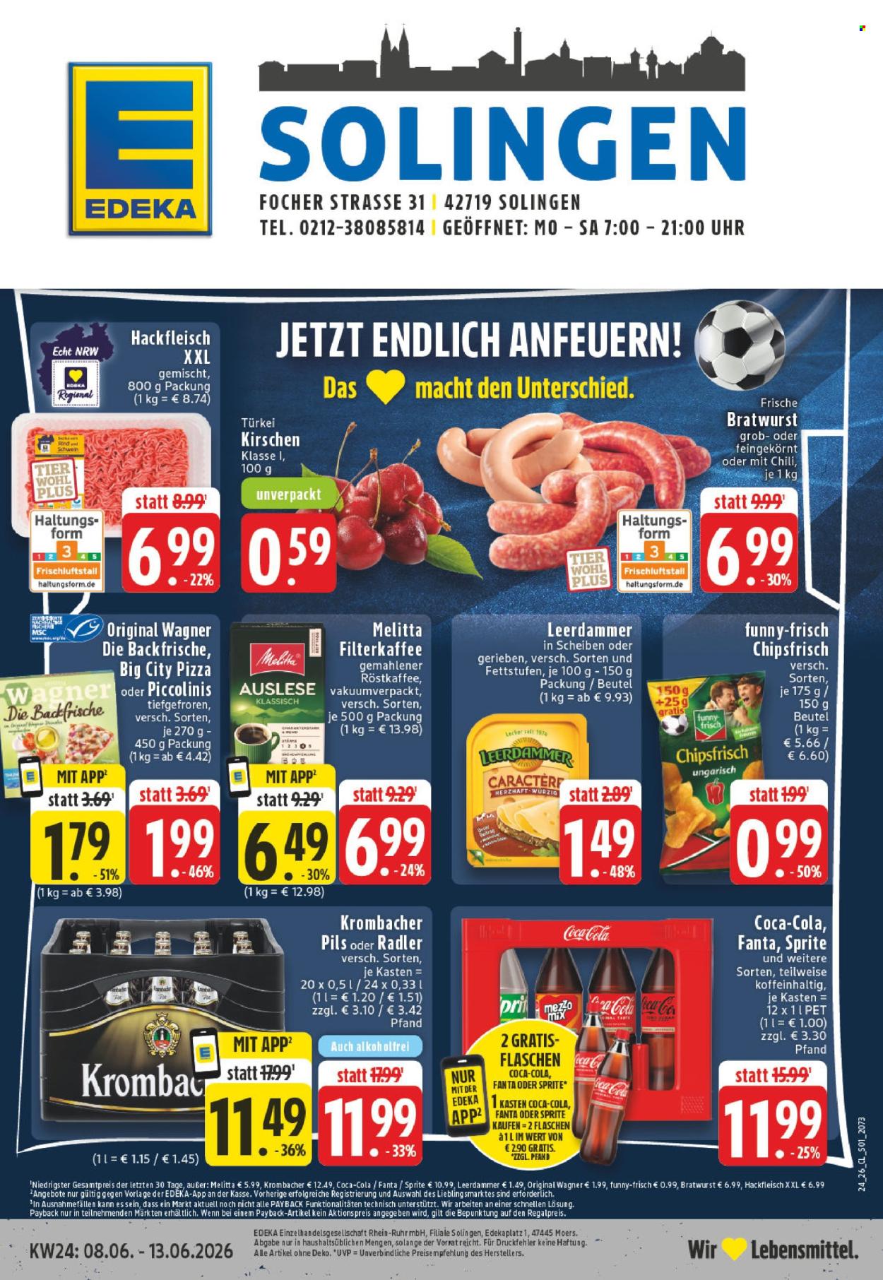 Leták Edeka - 8.6.2026 - 13.6.2026. Strana 1