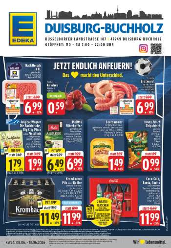 Prospekte Edeka - 8.06.2026 - 13.06.2026.