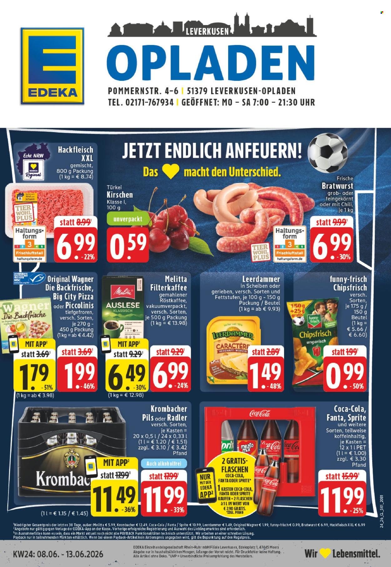 Leták Edeka - 8.6.2026 - 13.6.2026. Strana 1