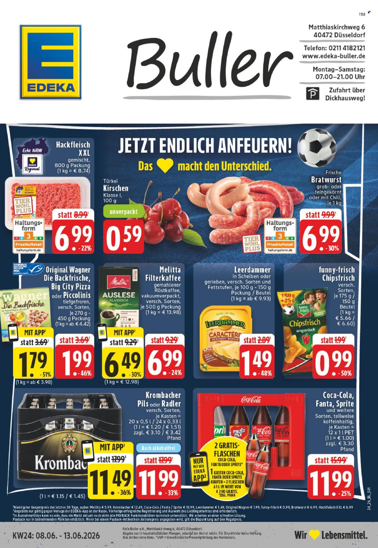 Leták Edeka - 8.6.2026 - 13.6.2026. Strana 1