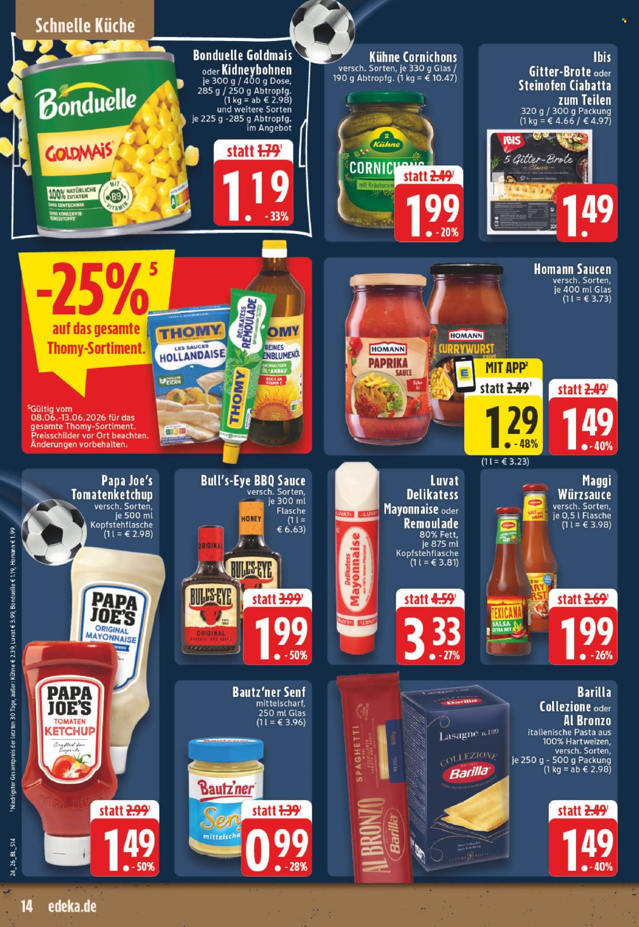 Leták Edeka - 8.6.2026 - 13.6.2026. Strana 16