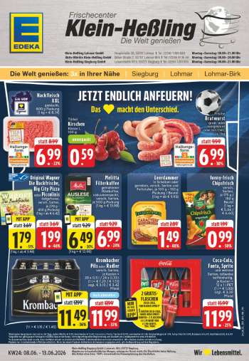 Prospekte Edeka - 8.06.2026 - 13.06.2026.