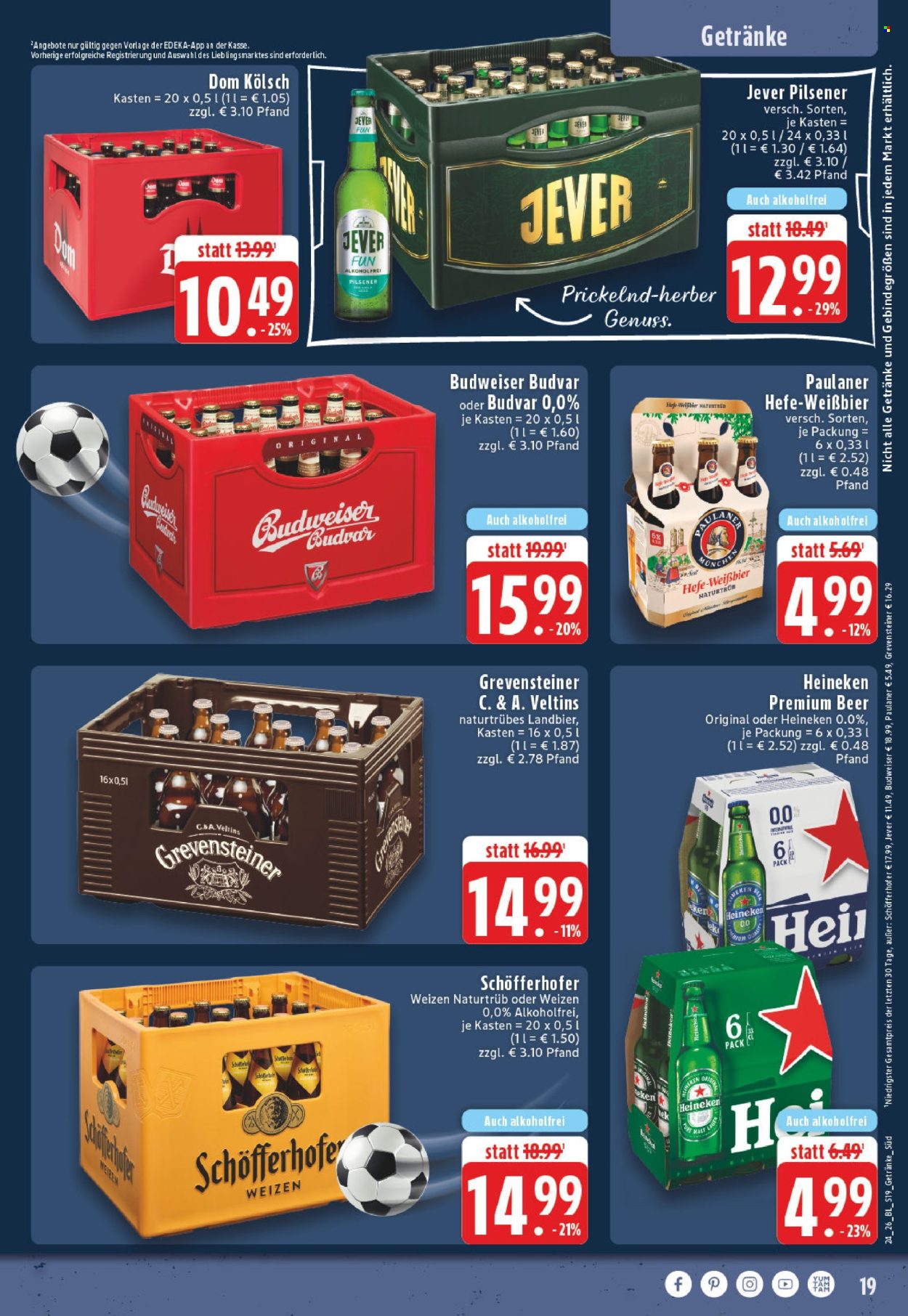 Leták Edeka - 8.6.2026 - 13.6.2026. Strana 21