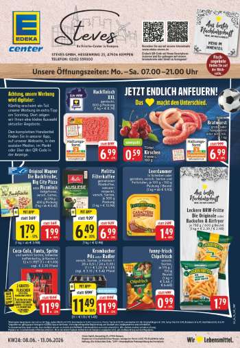 Prospekte E center - 8.06.2026 - 13.06.2026.