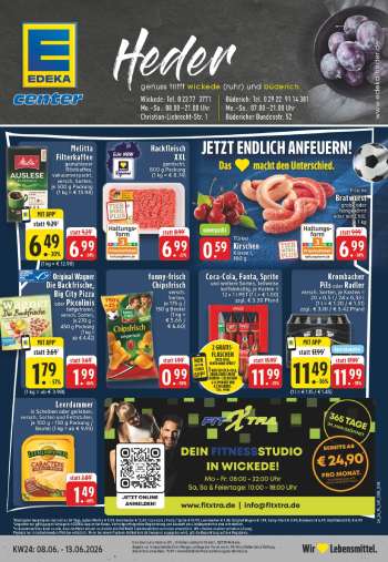 Prospekte Edeka - 8.06.2026 - 13.06.2026.