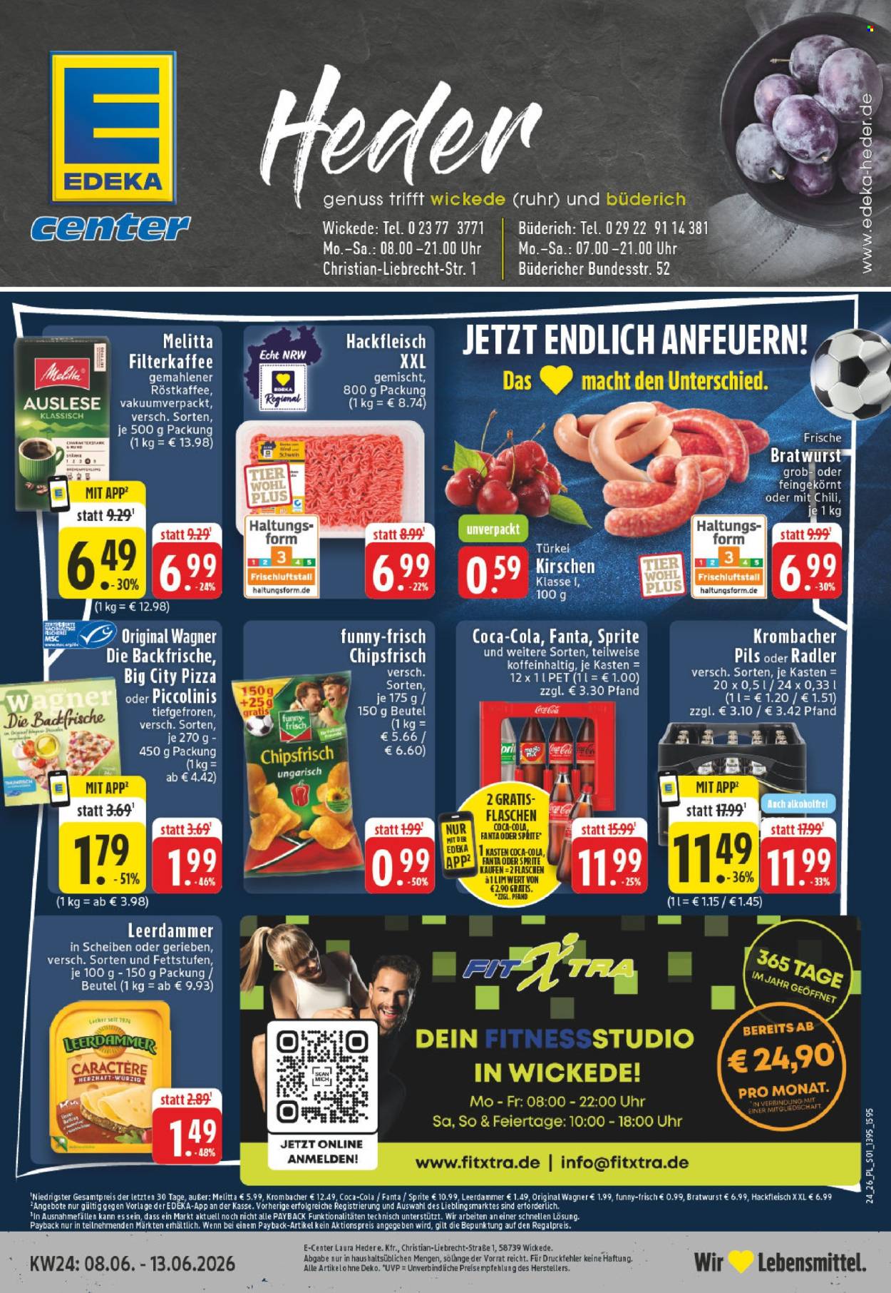 Leták Edeka - 8.6.2026 - 13.6.2026. Strana 1