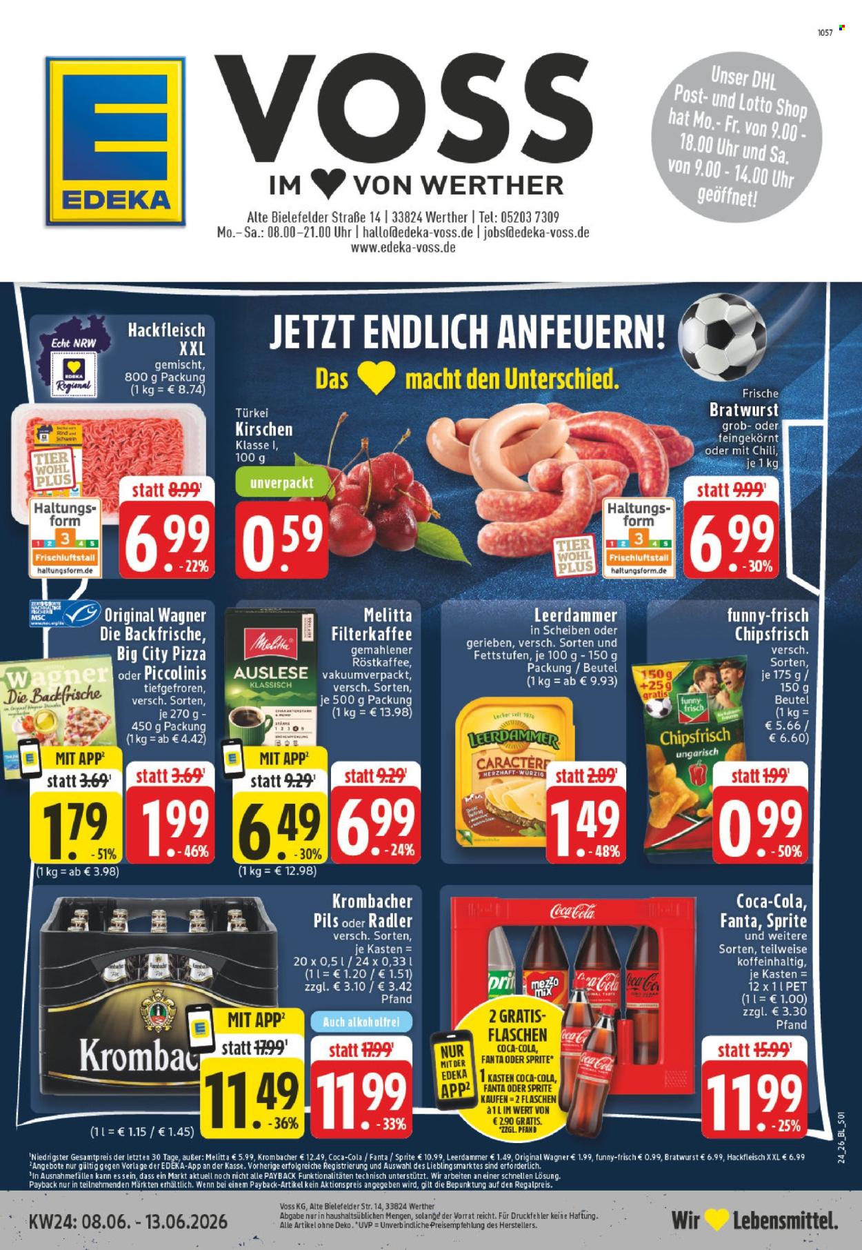 Leták Edeka - 8.6.2026 - 13.6.2026. Strana 1