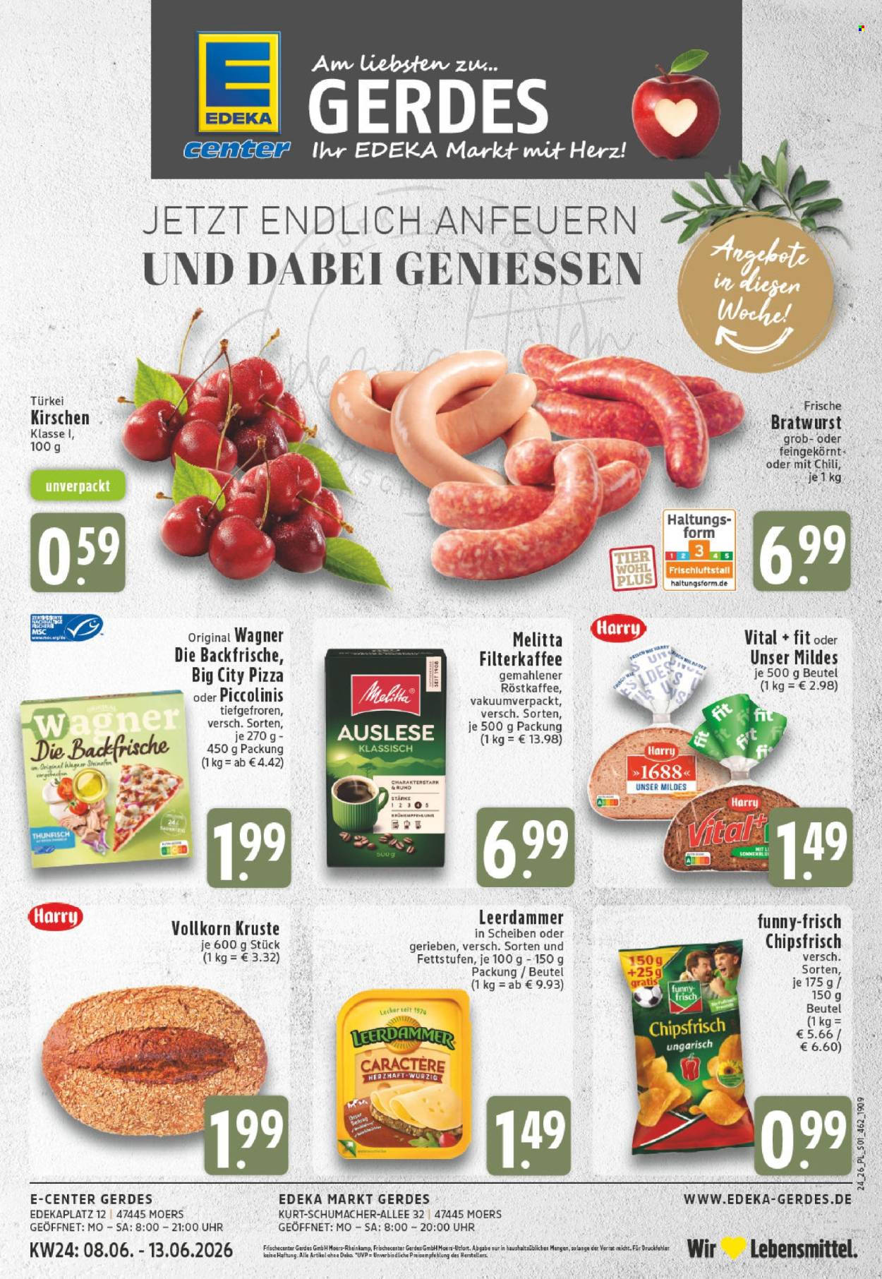 Leták Edeka - 8.6.2026 - 13.6.2026. Strana 1