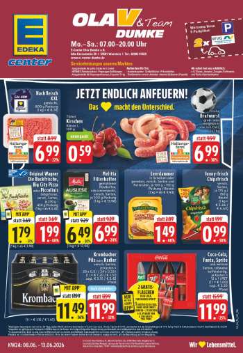 Prospekte E center - 8.06.2026 - 13.06.2026.