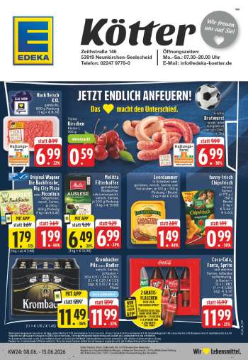 Prospekte Edeka - 8.06.2026 - 13.06.2026.