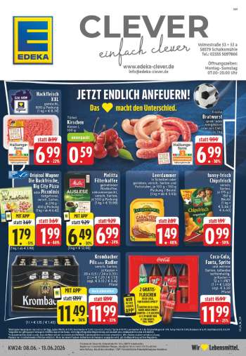 Prospekte Edeka - 8.06.2026 - 13.06.2026.