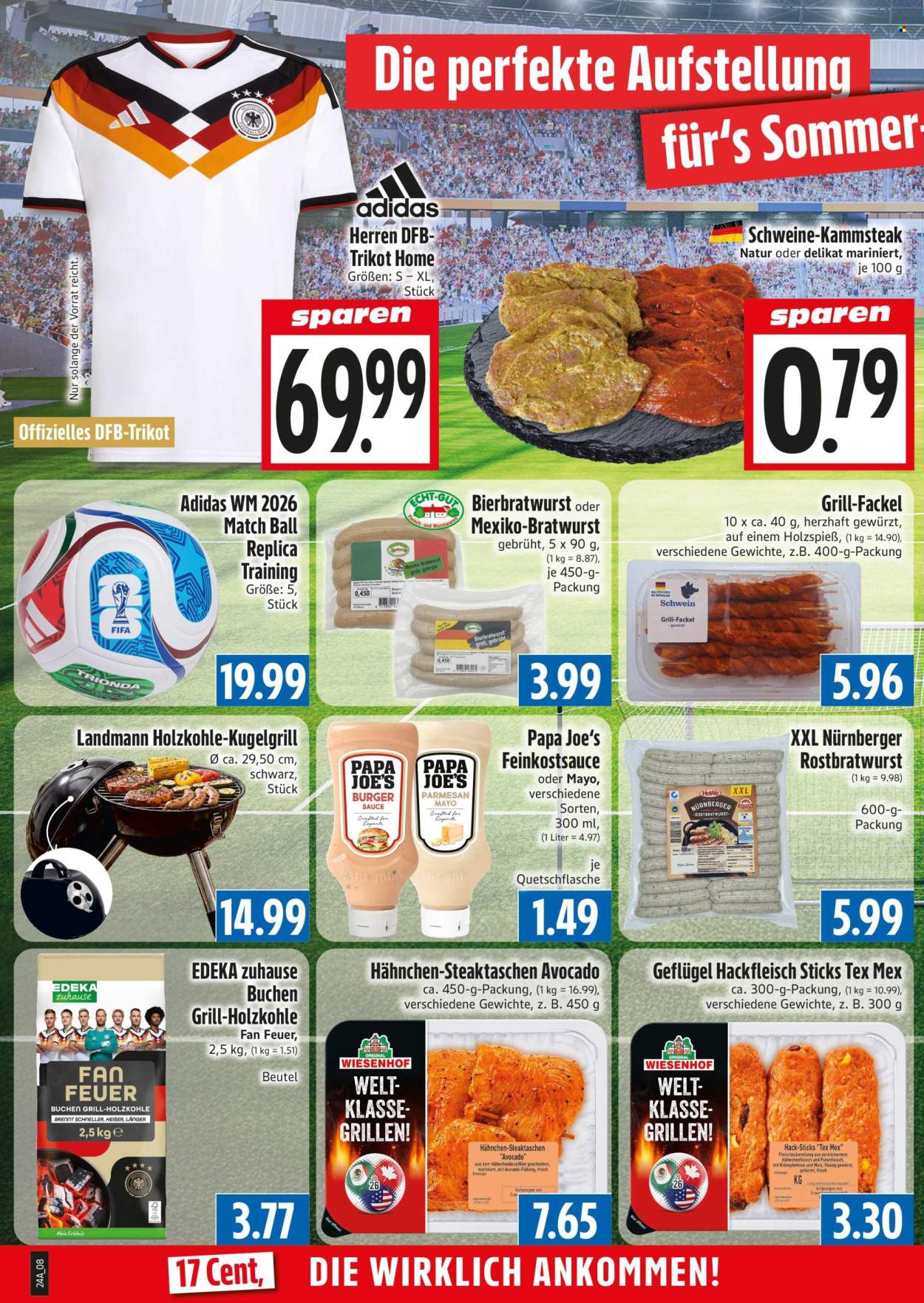 Leták Edeka - 8.6.2026 - 13.6.2026. Strana 8