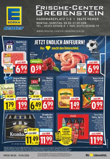 Prospekte E center - 8.06.2026 - 13.06.2026.